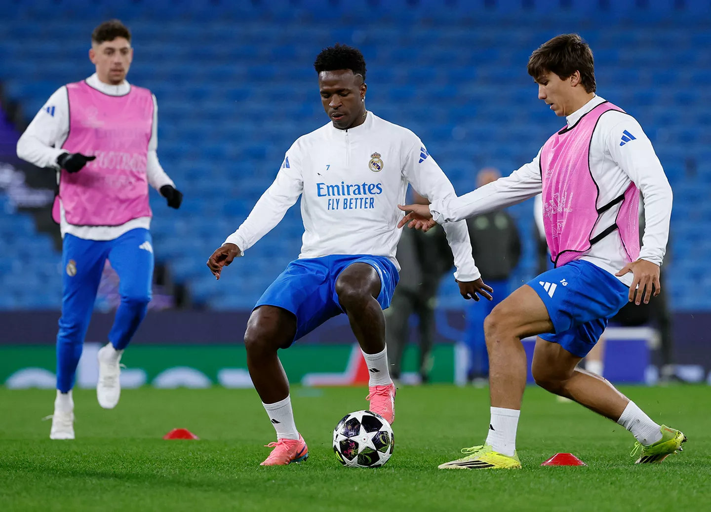 2026.3.16，球队完成备战曼城。皇马训练halamadrid