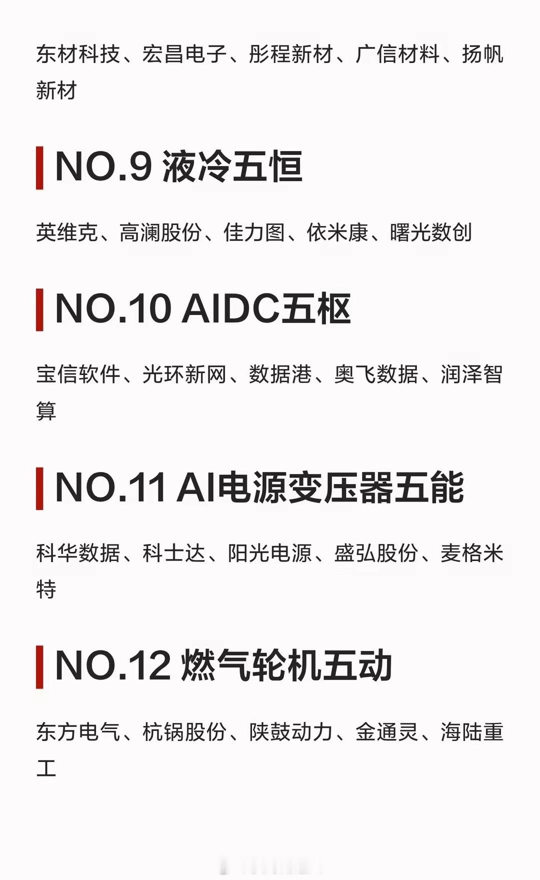 AI算力20大热门赛道前五强NO.1、PCB五擎深南电路、沪电股份、鹏鼎控股、生