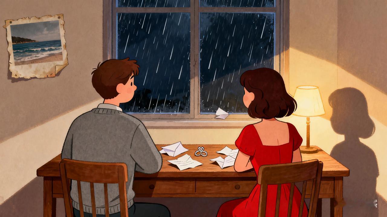 余秀华说：
“离婚、分手，无非是换个人谈感情，
把衣服脱给另一个人看，
做着各式