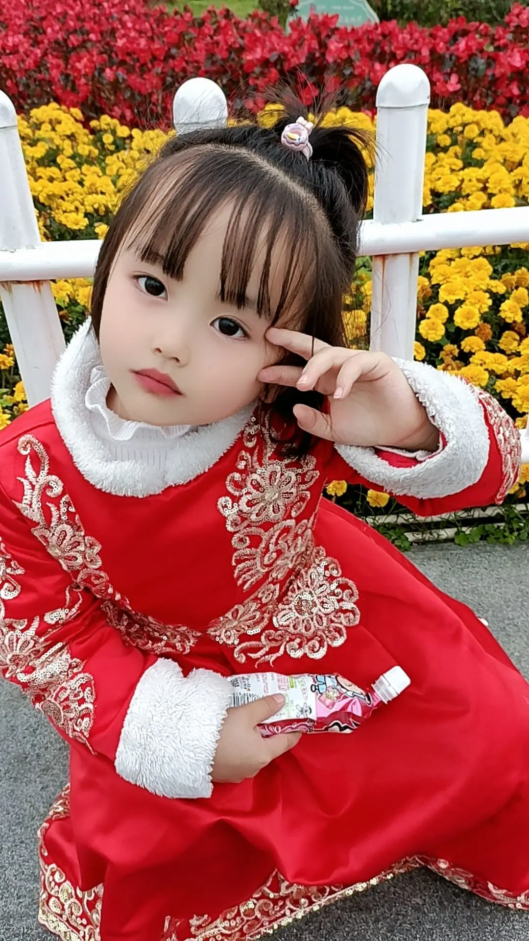 我的满眼里都是你们😘❤ 一转眼都已经这么大了 ，你们慢慢长大我慢慢变...