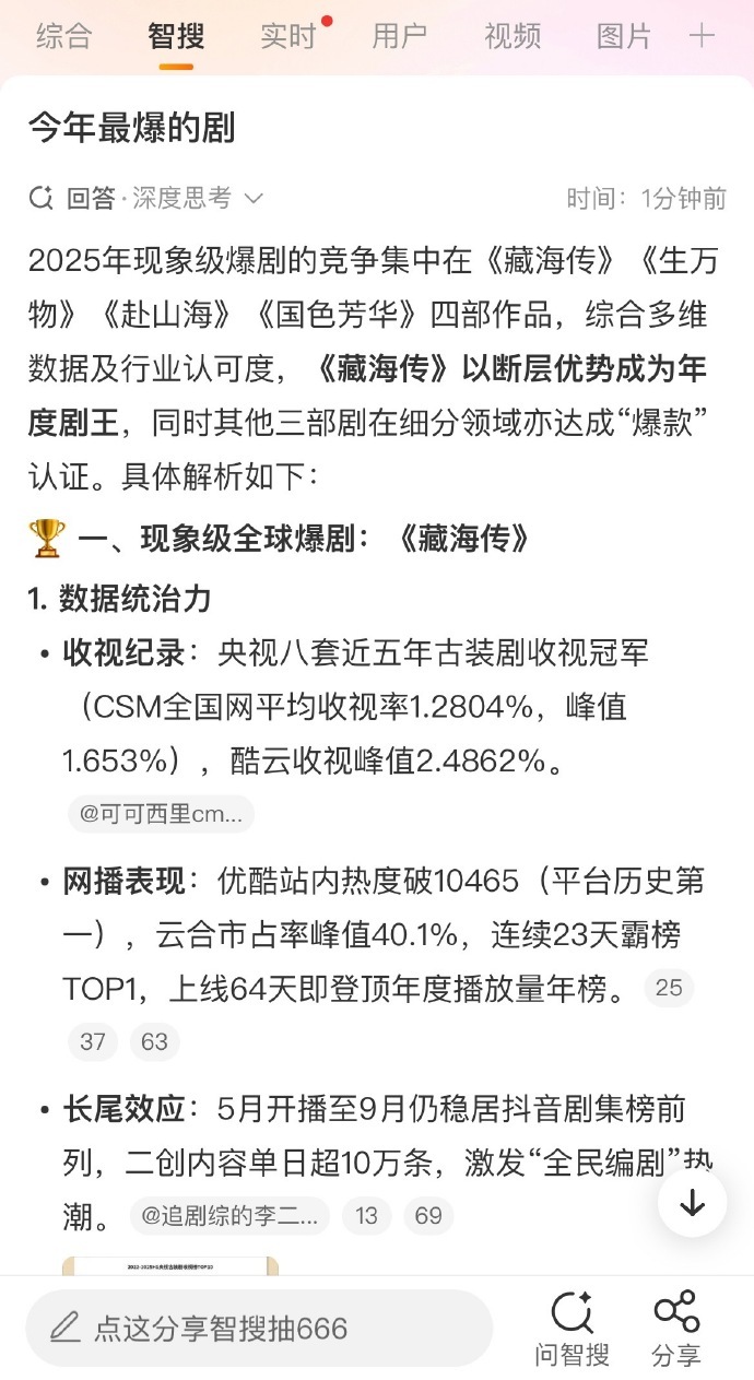 藏海传智搜认证现象级全球爆剧 智搜认证的爆剧藏海传 藏海传智搜认证现象级全球爆剧
