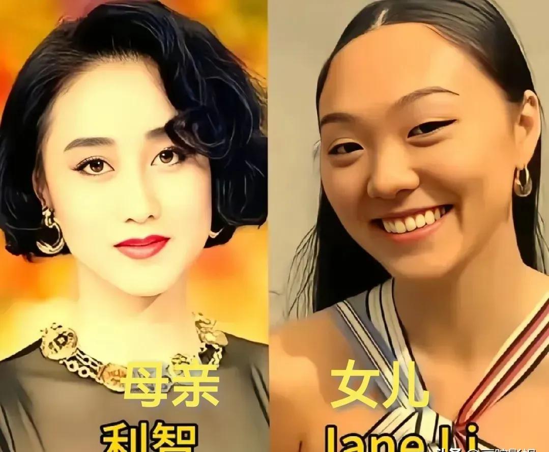 娱乐圈这些女明星母亲有着倾国倾城的容颜，少时的女儿却长相一般的几位明星，她们的女