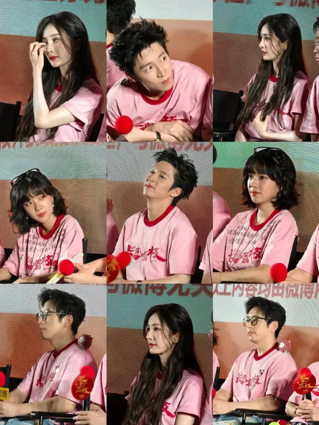 电影《长安的荔枝》首映礼，一张图道明了娱乐圈女星现状。

年轻女星各位摆烂、瞎折