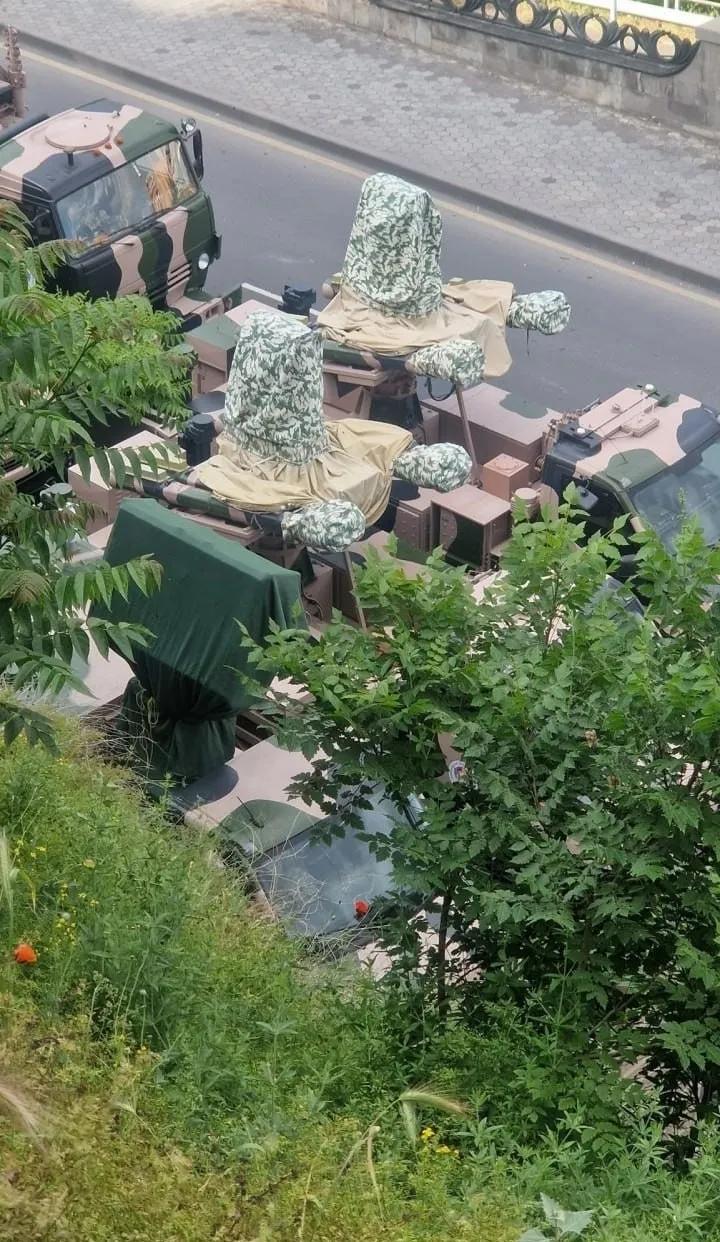 亚美尼亚明天举行阅兵式，现在一些阅兵装备已经出现在网上，最引人瞩目的是伊朗产的A