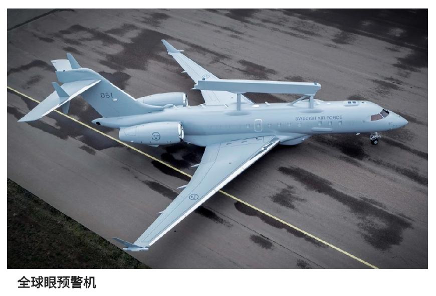 援助乌克兰2架预警机后，瑞典新“空中天眼”正式亮相
 
（来源：Defence 