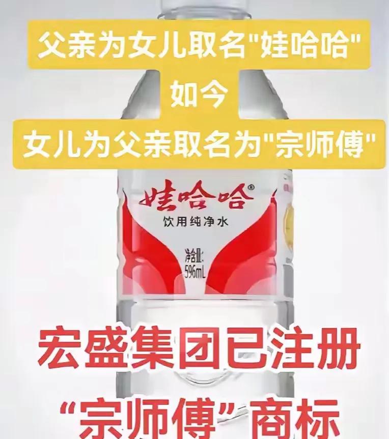 宗馥莉大手笔，为父亲献礼！全新商标”宗师傅”闪耀登场！宗馥莉为父献礼，全新商标”