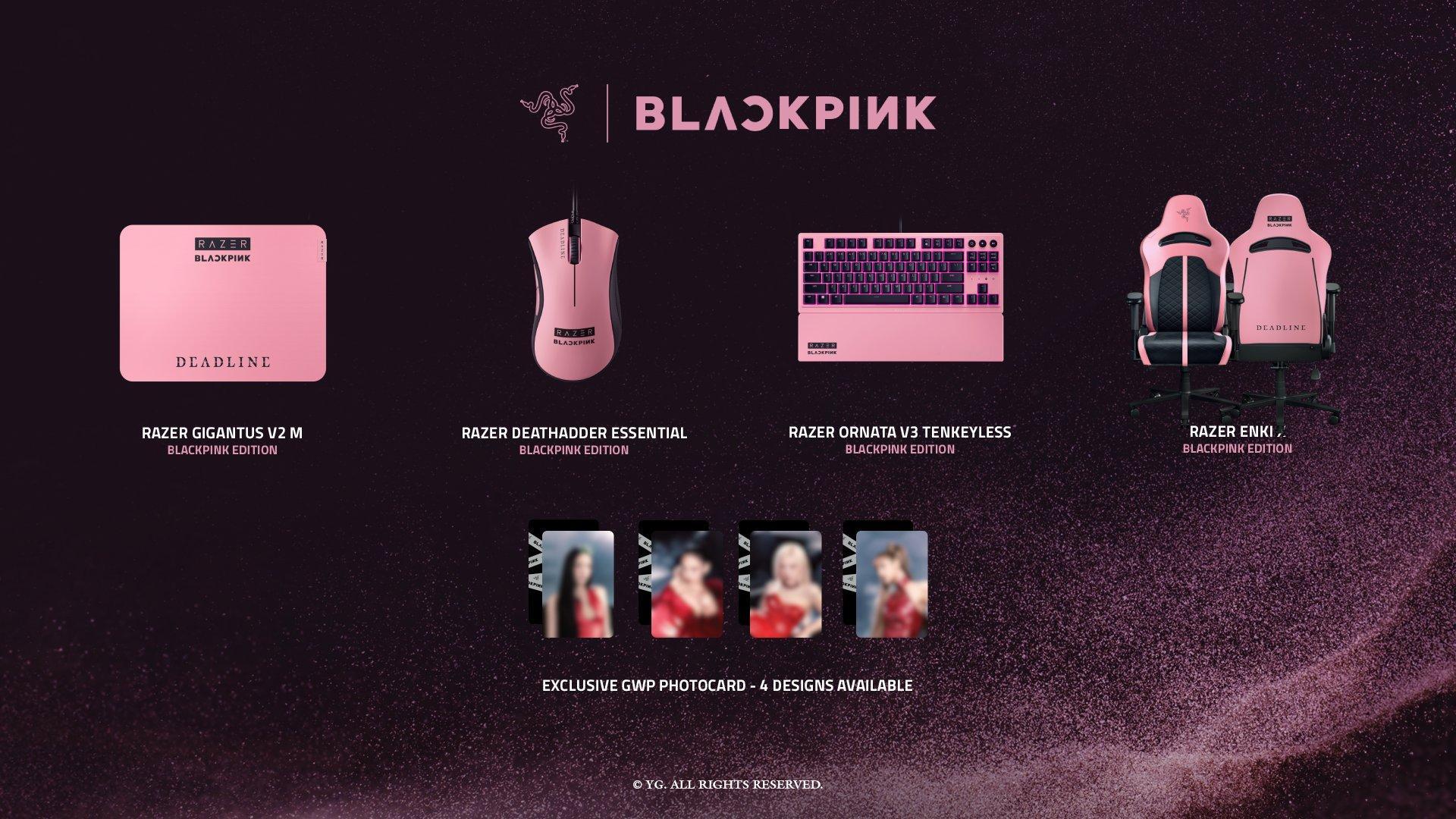 R Λ Z Ξ R更新：在您的地区……5月7日。BLACKPINK x Raze