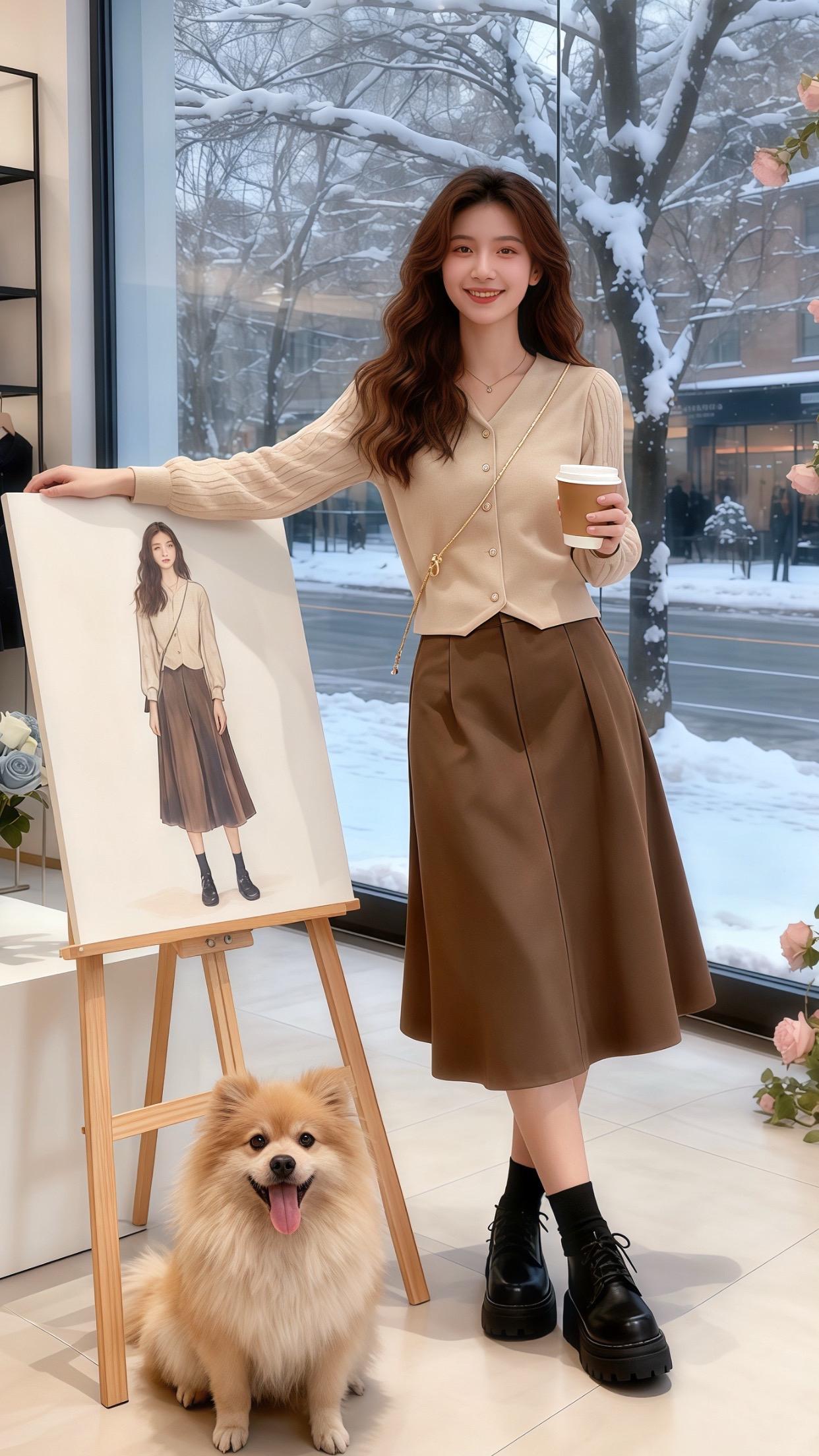 秋冬穿搭实用主义 把秋冬专属氛围穿上身 好喜欢简单干净的秋冬穿搭 普通...