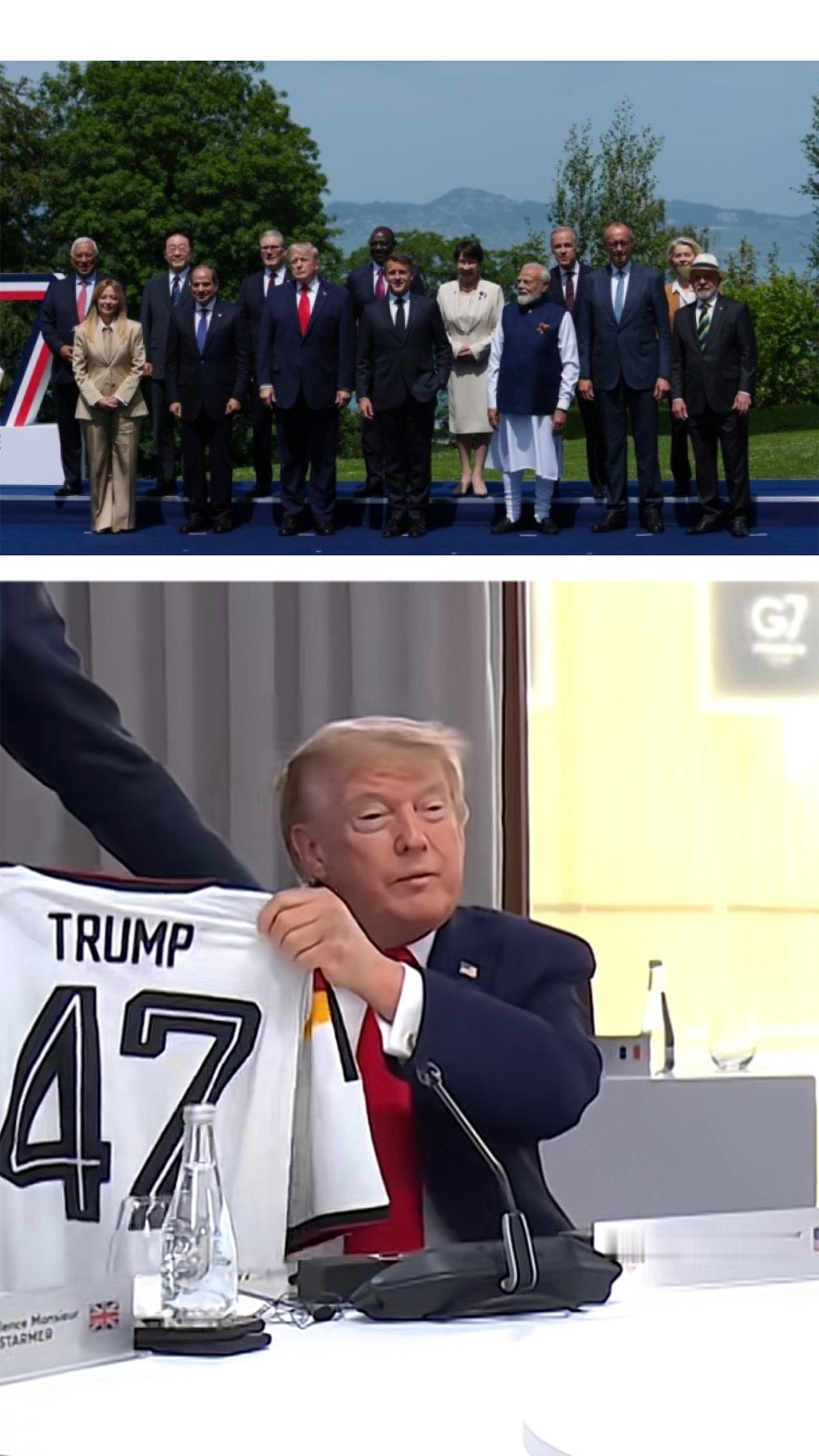 阿尔卑斯湖畔，各国领袖并肩定格2026埃维昂G7峰会全家福，汇聚发达经济体与受邀