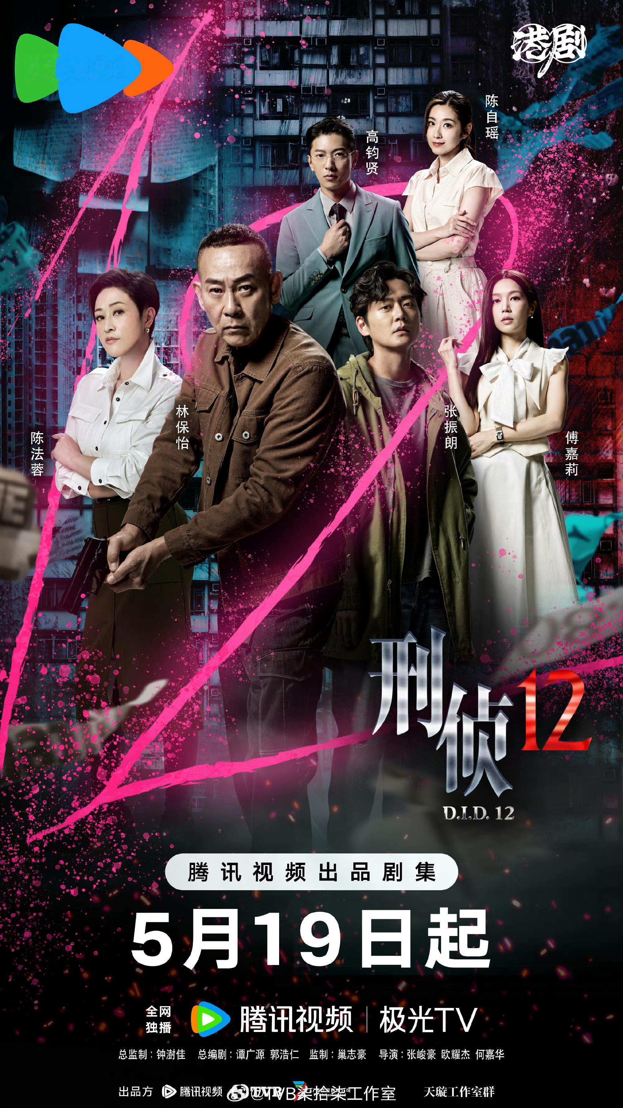 刑侦12定档 林保怡、陈法蓉、张振朗，我喜欢的TVB演员阵容，还有港味“新七宗罪