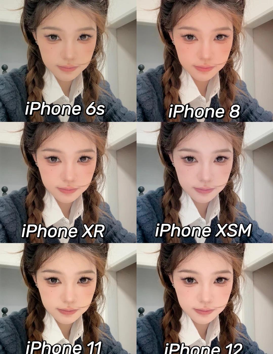 老iPhone前置自拍，谁最有CCD味
想拍CCD那种旧旧的氛围，又不想花大价钱