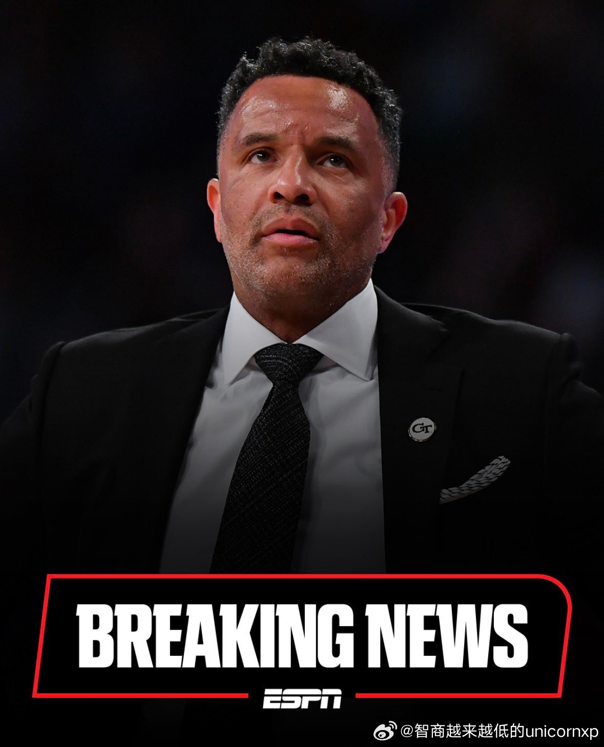 乔治亚理工宣布炒掉主帅小飞鼠Damon Stoudamire，朱正拿到的为数不多