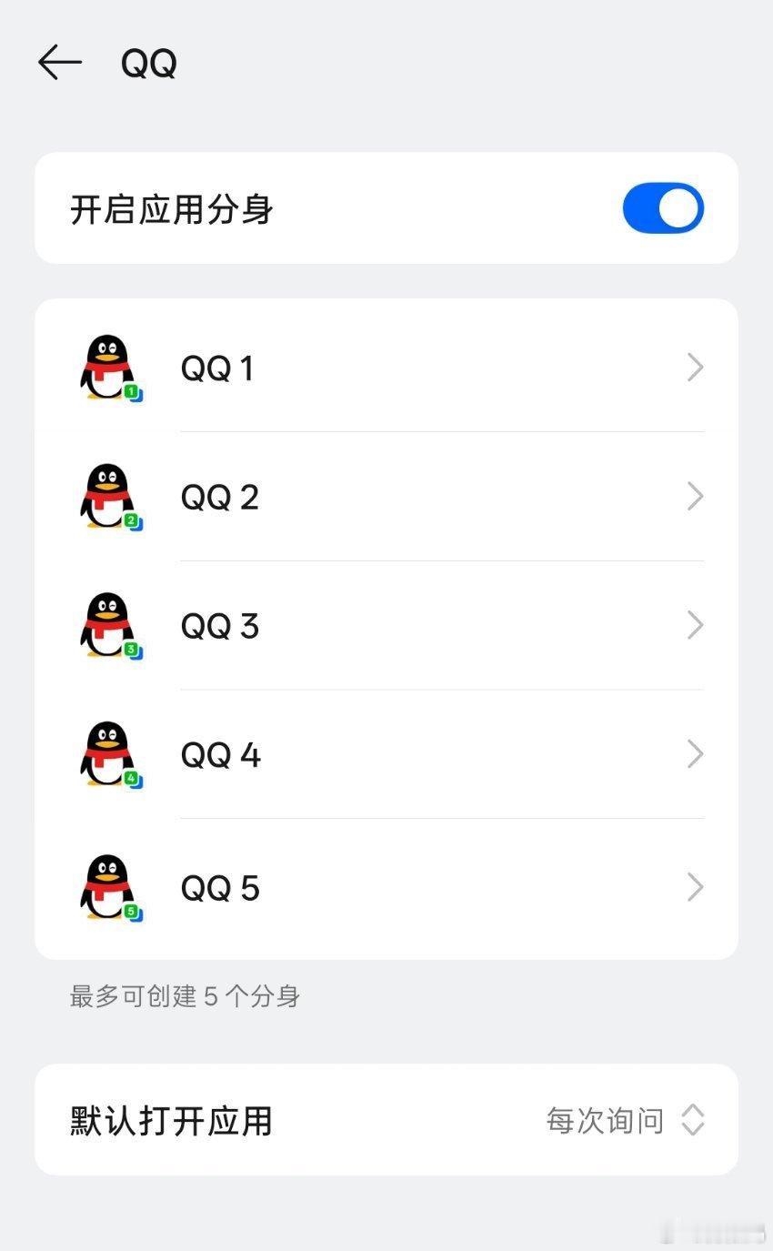 ColorOS这个应用多开是真方便，我的几个QQ号可以登录在一个手机，还不用切来