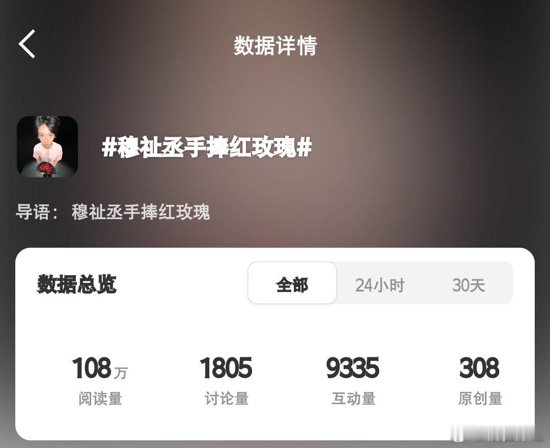 穆祉丞文娱16 原创量才300看的我头好大呀😵💫来半小时拉到🎯1500➕➡