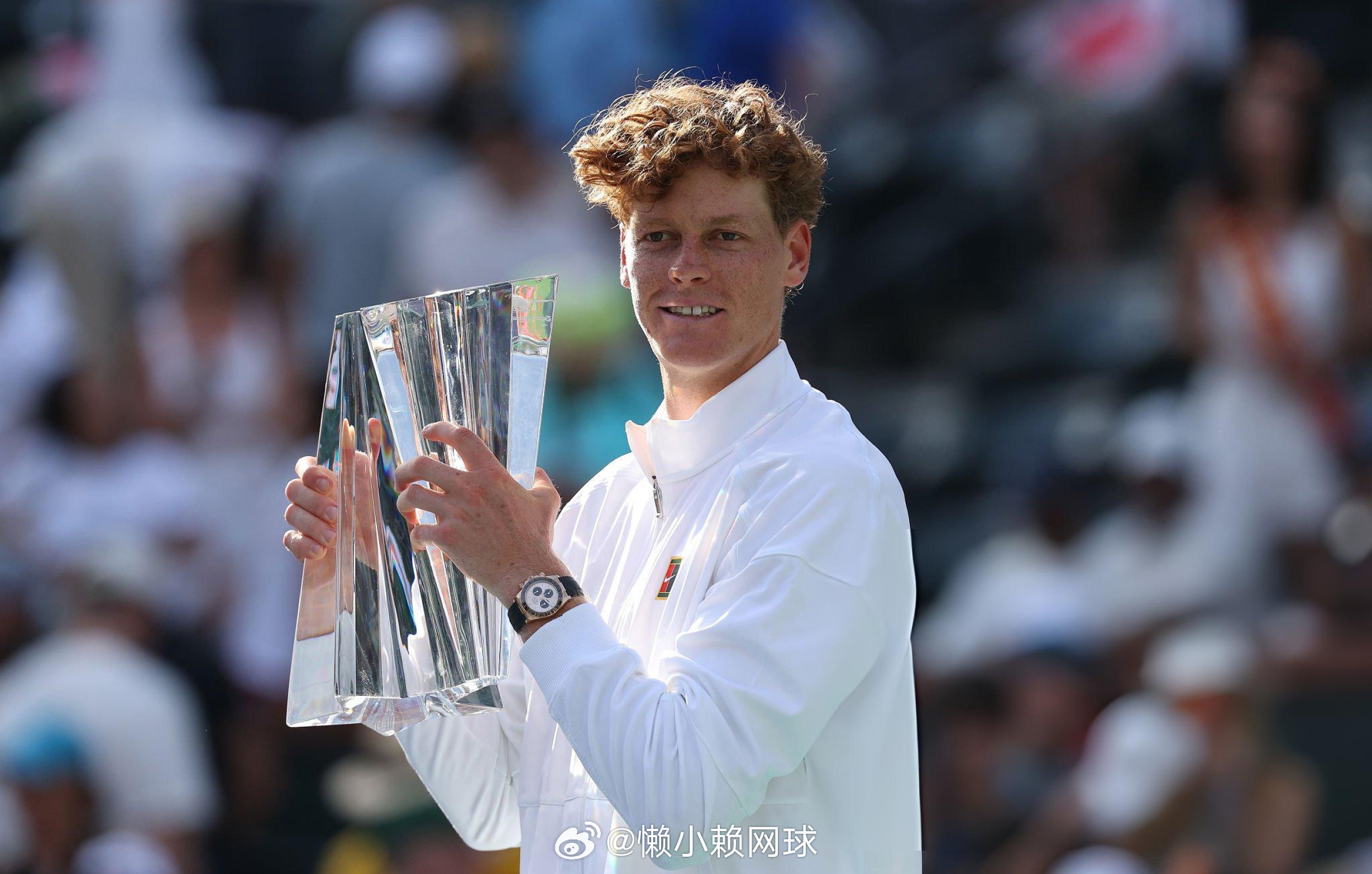 🏆冠军捧杯18图：2026ATP印第安维尔斯大师赛——辛纳辛纳6站硬地大师赛全