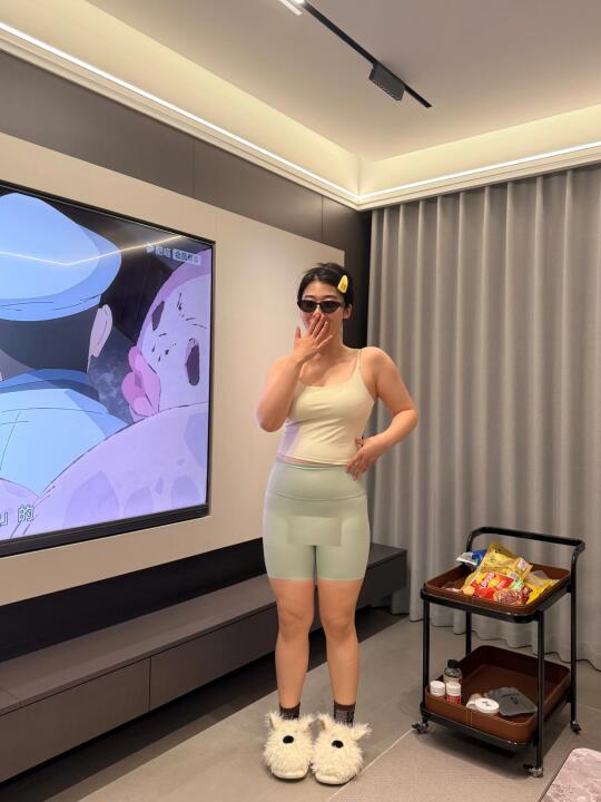 130斤微瘦试衣间的夏天来啦