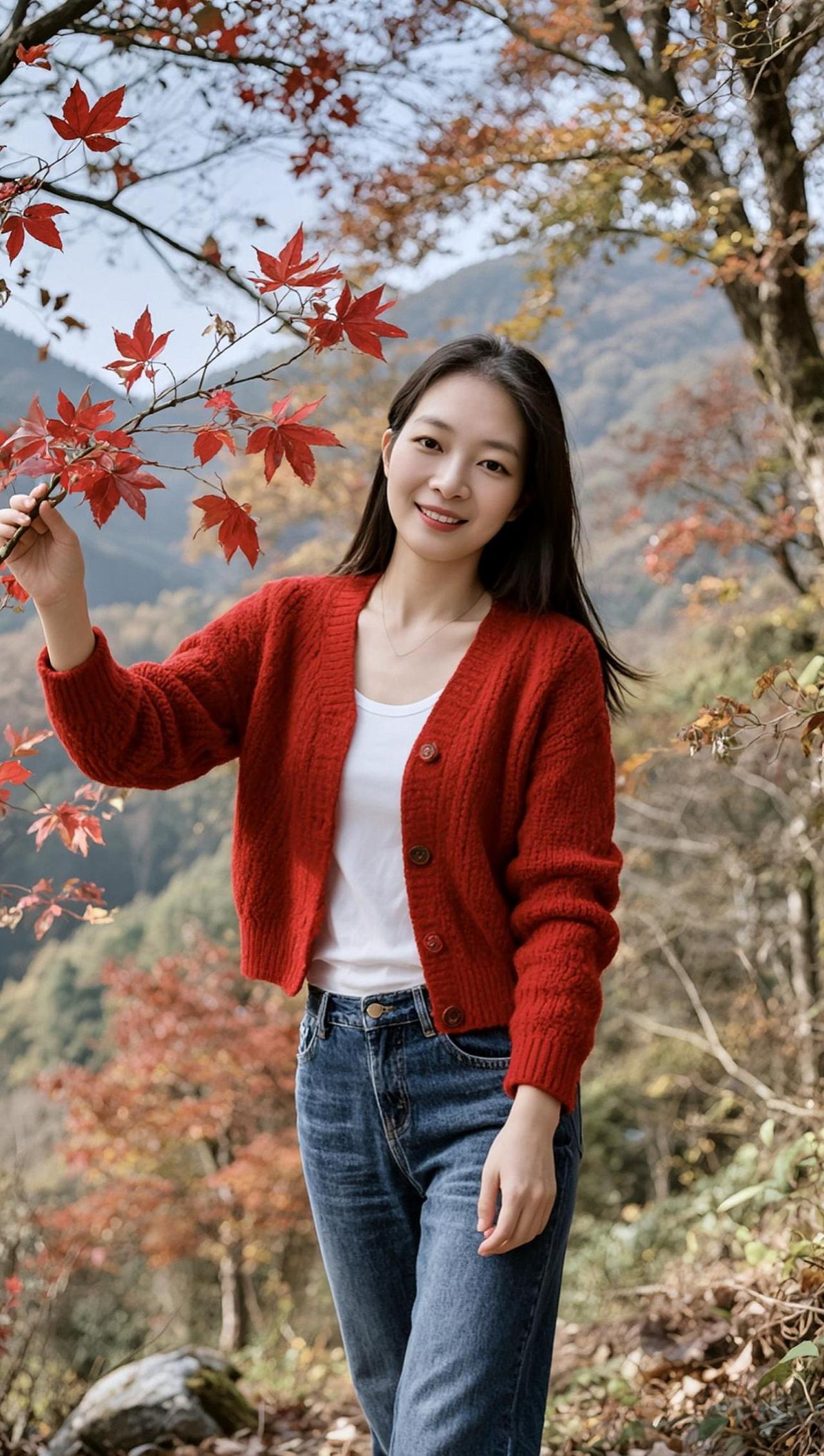 AI秋景生活照 时尚写真 爱拍照爱生活 上热门日常分享