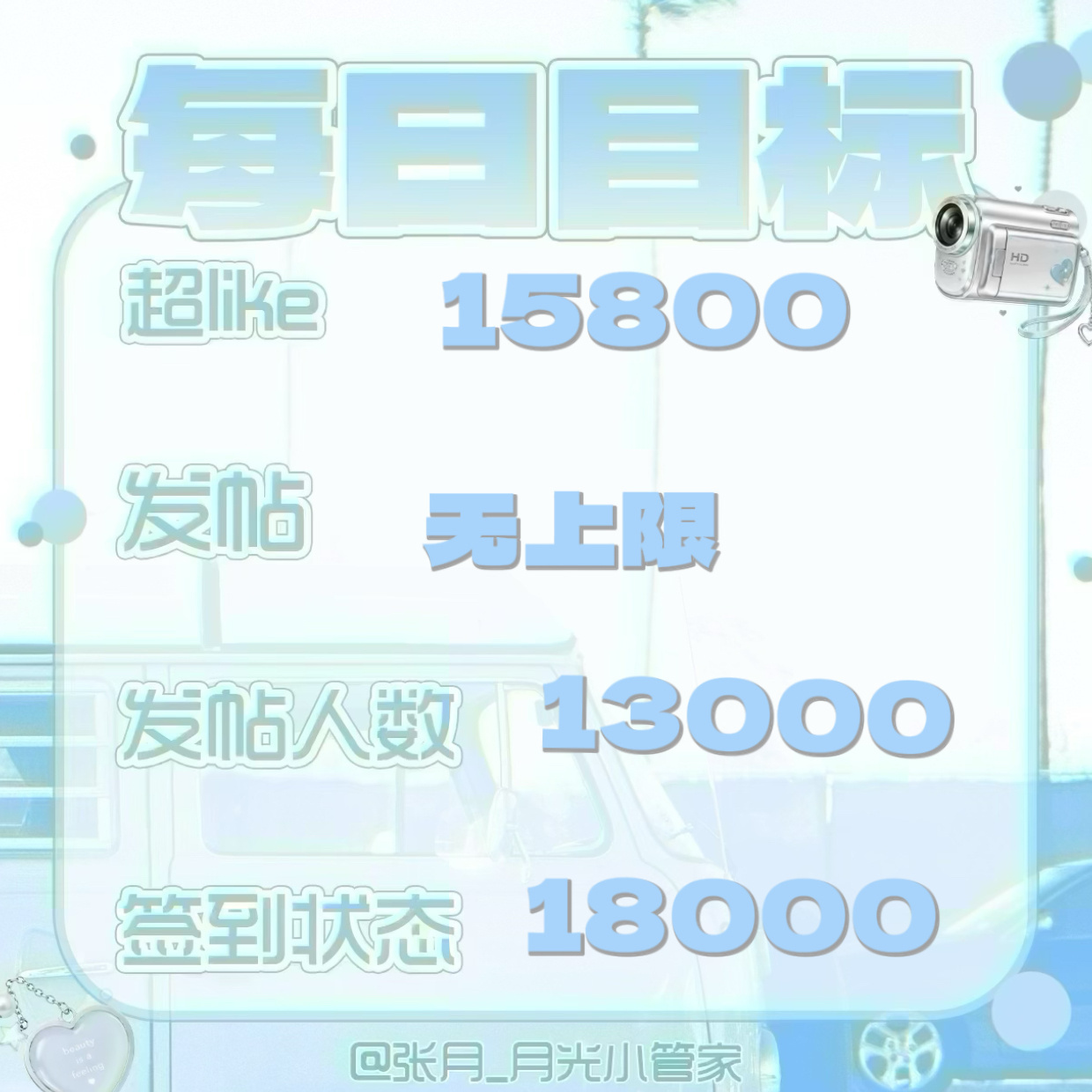 张月  🩵张月0914生日快乐 ‼️月丝们今天还有一天发帖pk哦发帖量无上限，