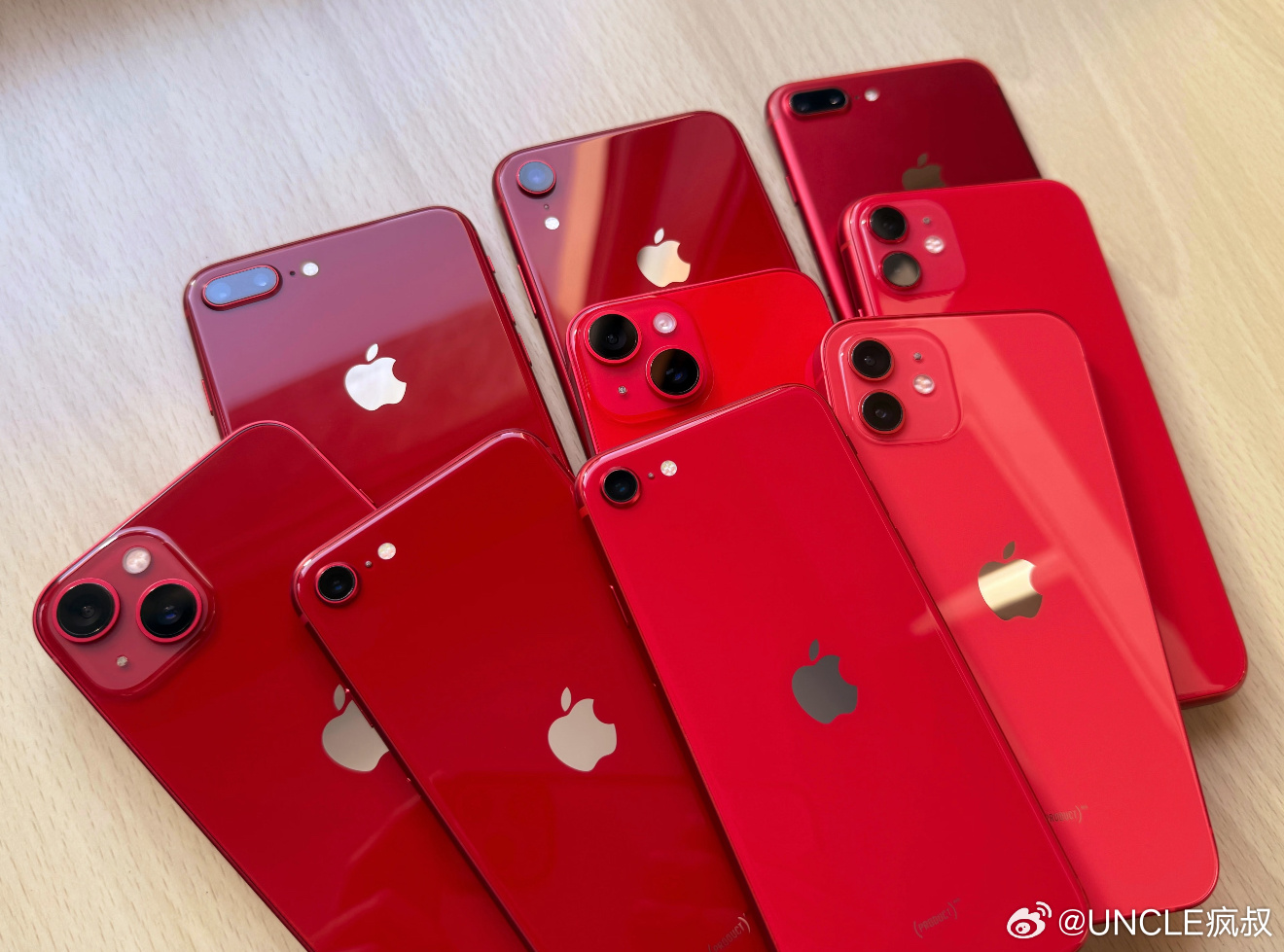 各位还希望PRODUCT RED系列iPhone回归么？苹果共计推出过14款红色