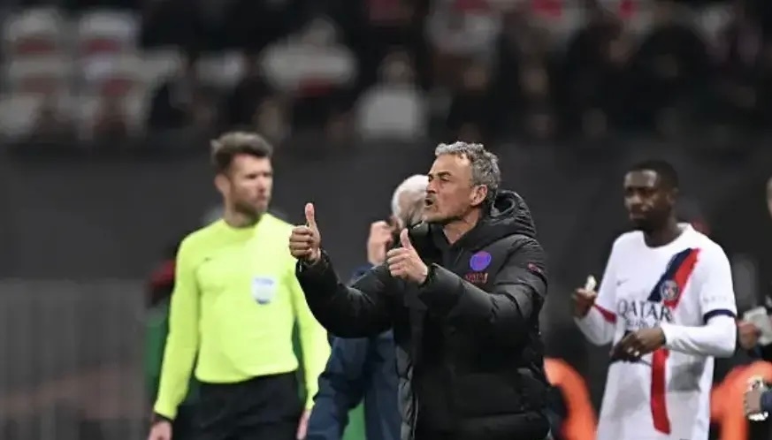 巴黎圣日耳曼  恩里克：“我很幸运，我们有很多射手，通常都有能力，并且他们在上赛