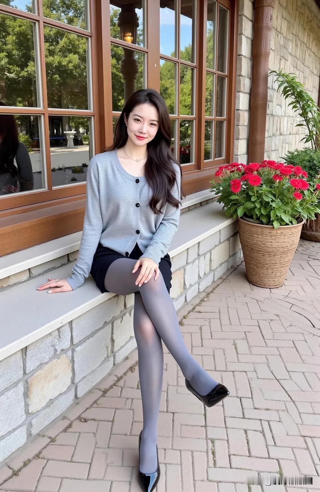 #女生为什么喜欢穿丝袜高跟鞋#在女性的时尚世界里，高跟鞋和丝袜是两种极具魅力的服