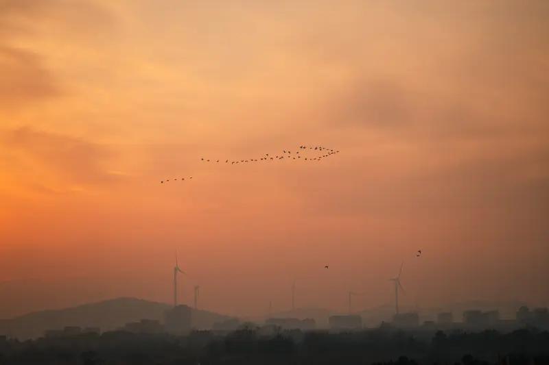 上联：秋乘落叶去，求下联：…？秋乘落叶去，春伴归雁来。