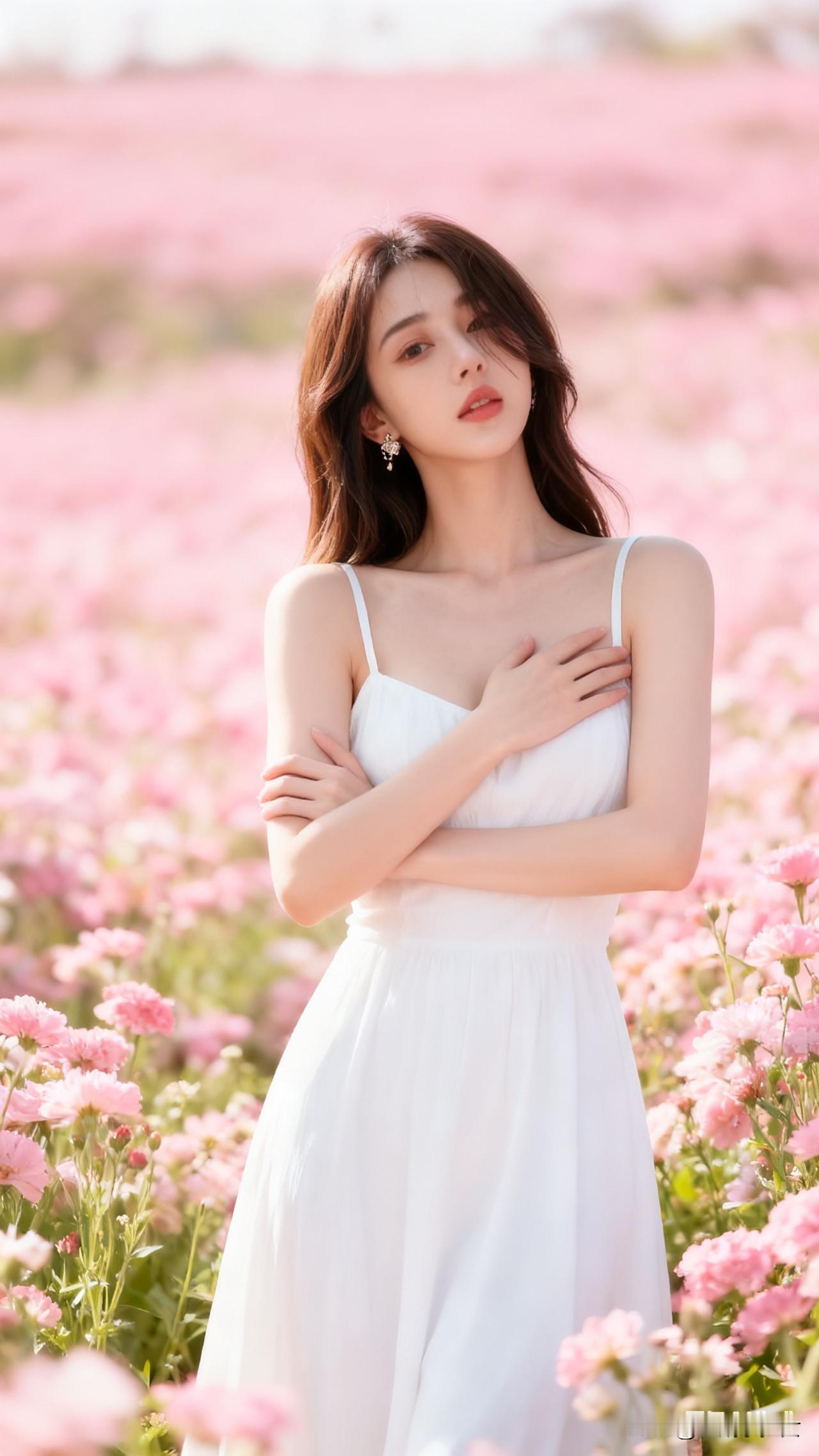 发丝轻扬的瞬间，慵懒漫过眉眼，自在即是浪漫