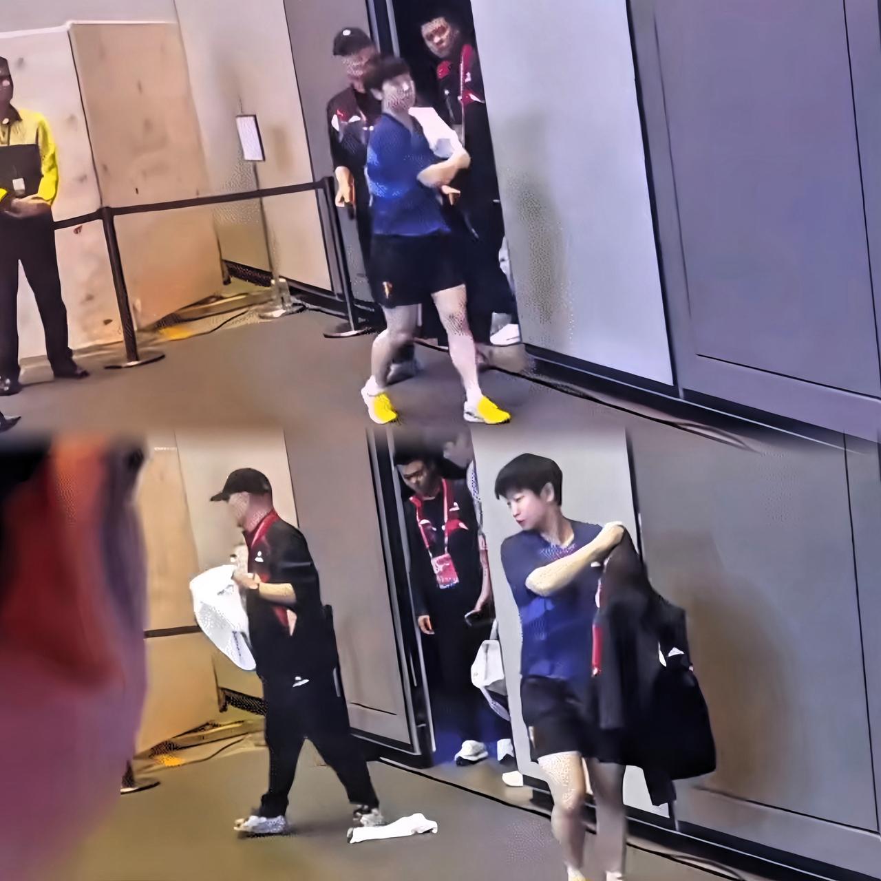 莎莎这耳朵真是绝了！

才把毛巾往小杨手里一放，
转身才迈出一步，
就听见