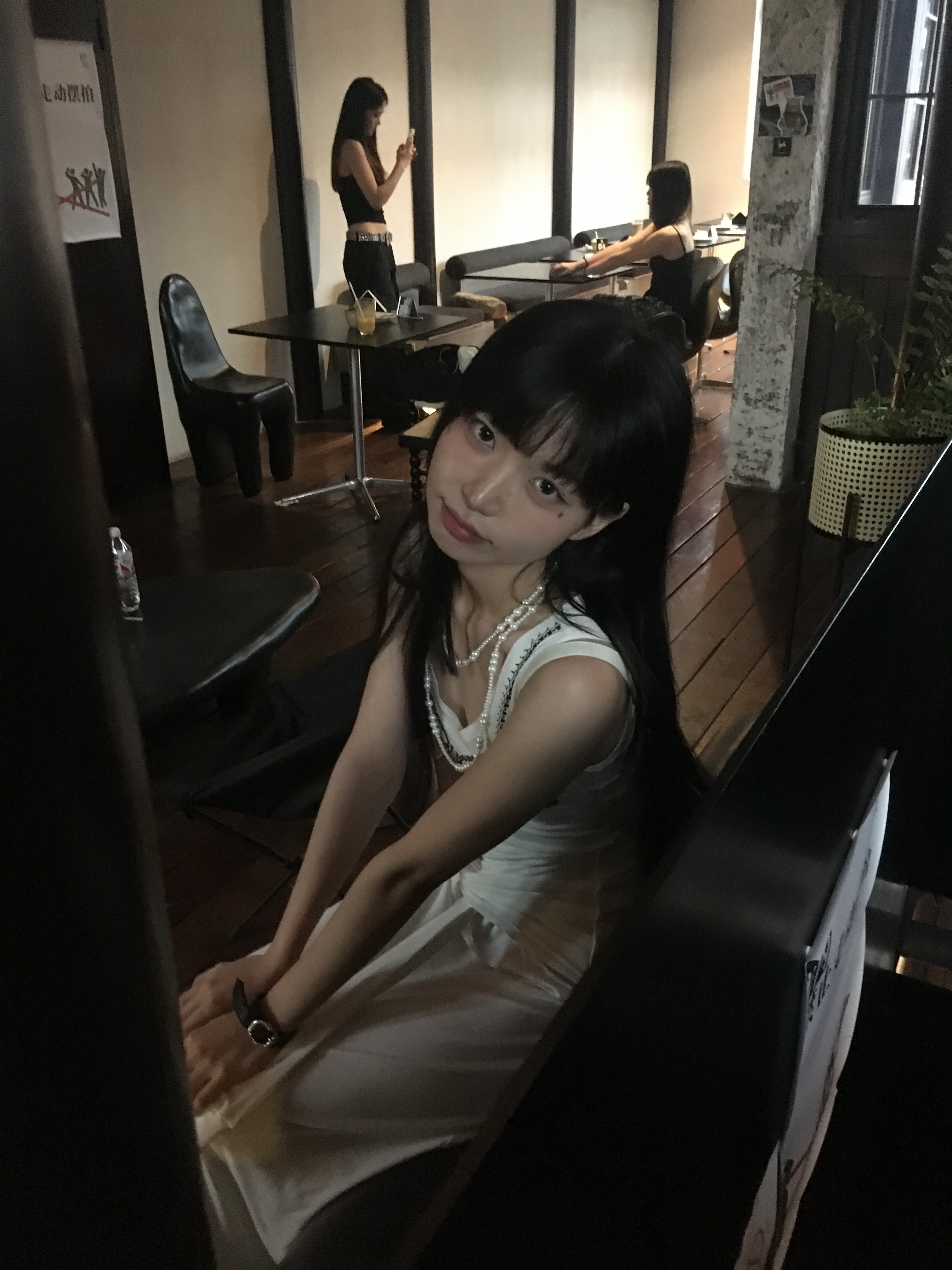 去咖啡厅躲雨 ​​​