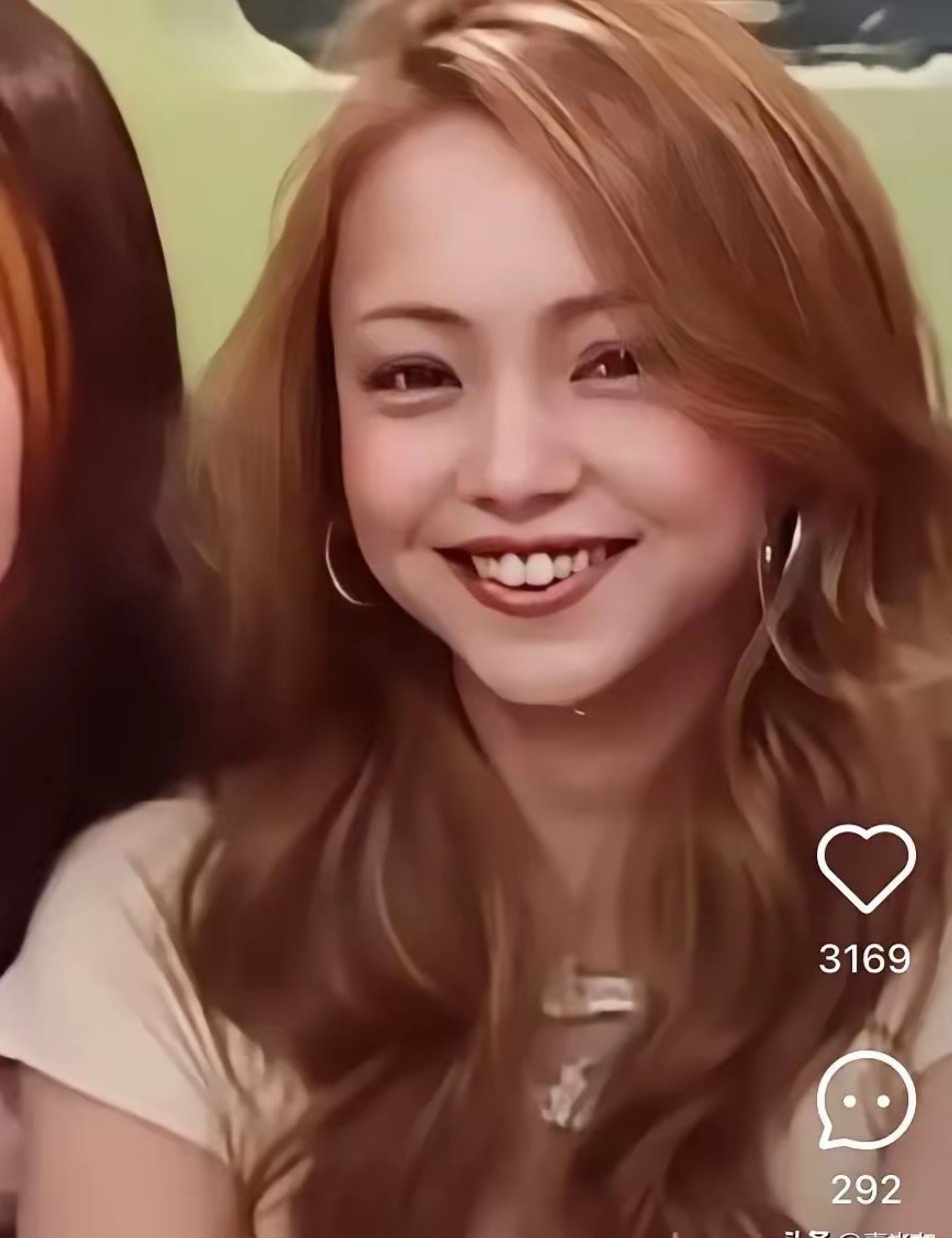 当初的麦琳，似乎真的有安室奈美惠的感觉～ 