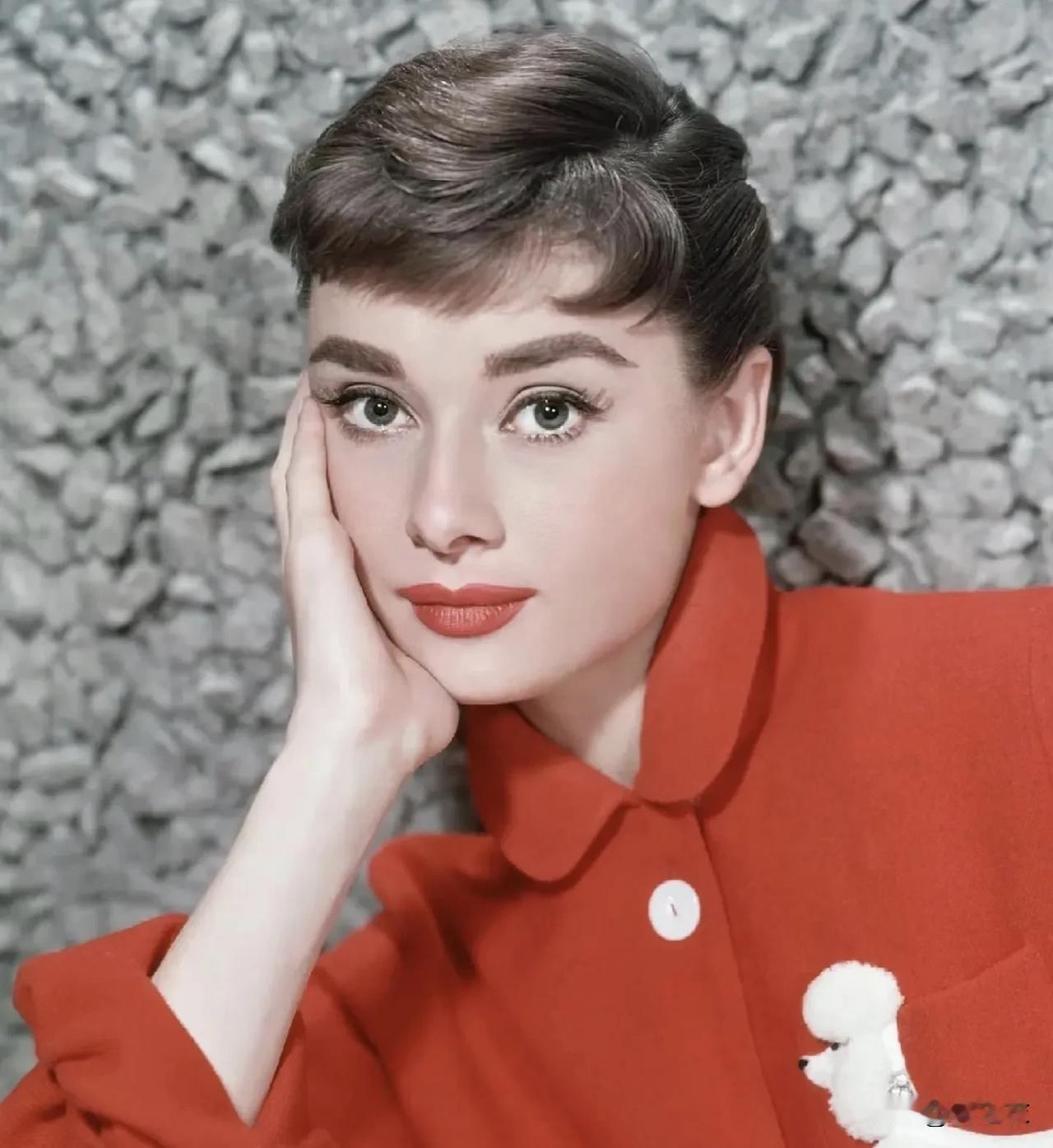 奥黛丽赫本时代滤镜厚，但就颜值来说不是很过硬，觉得国人不是非常吃她的颜。

苏菲