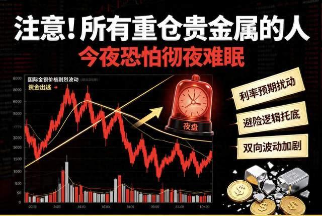 注意！所有重仓贵金属的人，今夜恐怕彻夜难眠