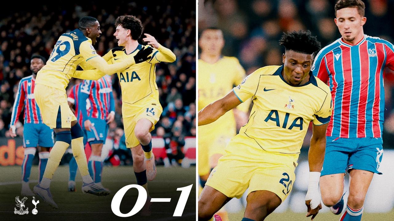 英超：热刺客场1-0击败水晶宫，止住2连败。
格雷头球制胜，里沙利松两度破门被吹