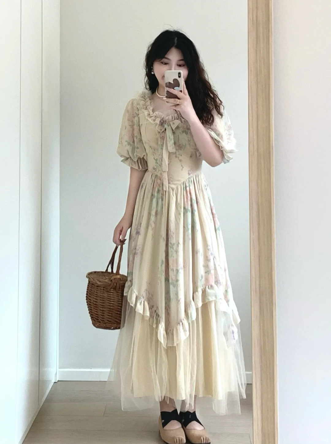 💐莫奈花园里的公主裙！