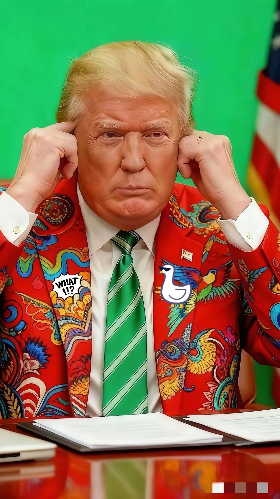 万万没想到啊 ！
美国传来消息！
2025年11月16日，美国总统特朗普又被爆出