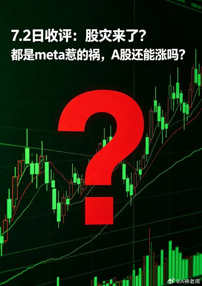 7.2日收评:股灾来了?都是meta惹的祸,A股还能涨吗?       全球股市
