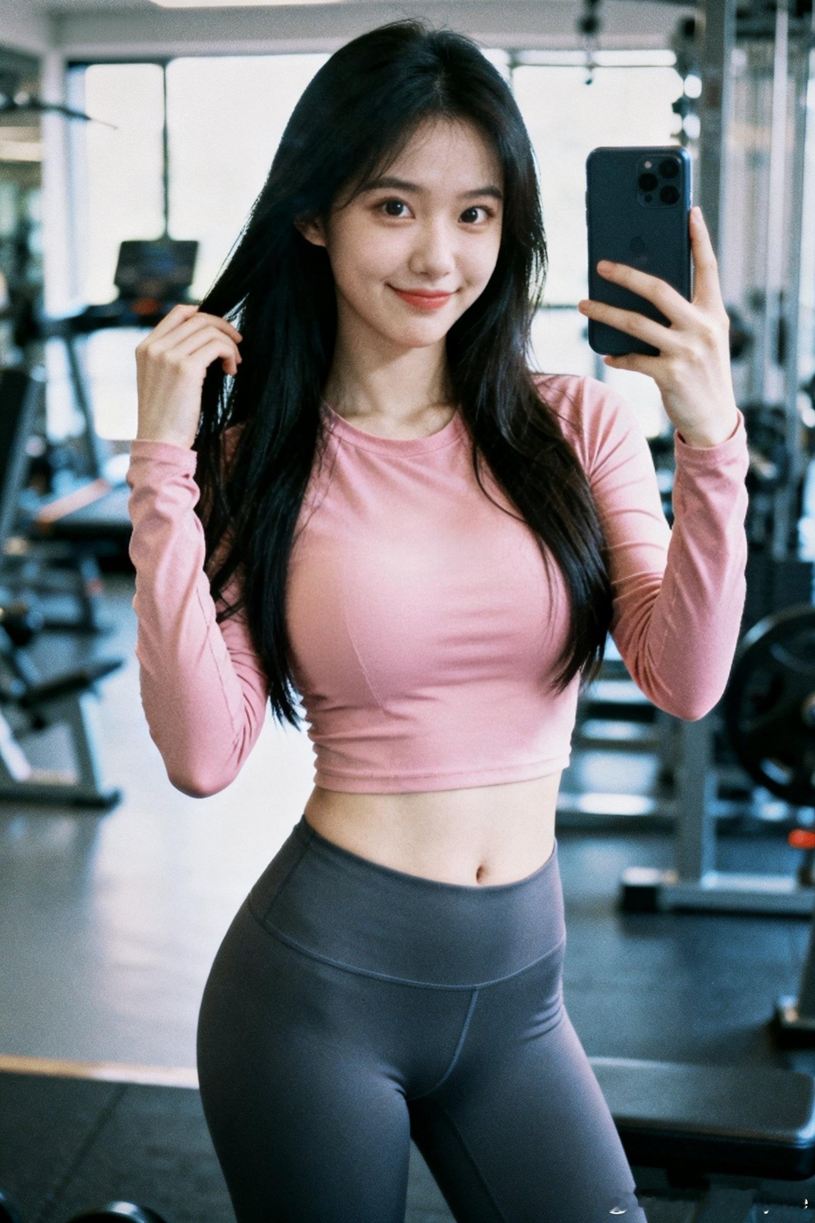 最近健身很火，今天发个健身照！其实关键是又瘦了！聂小仙行摄漫记