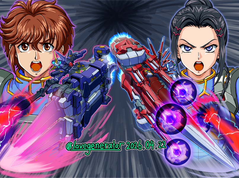BOXER&GUNNER（via 禁さん）超级机器人大战
