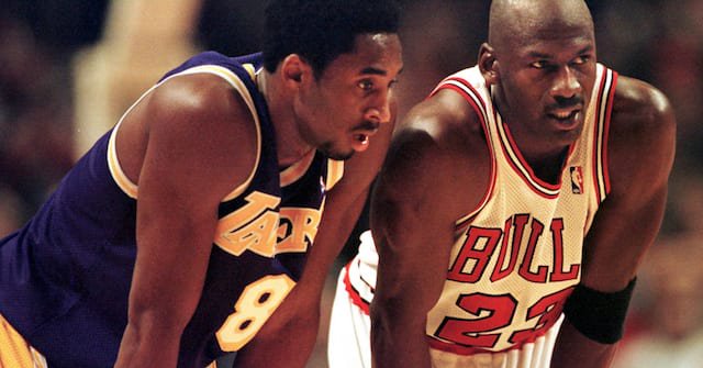 科比与乔丹湖人队史经典对决