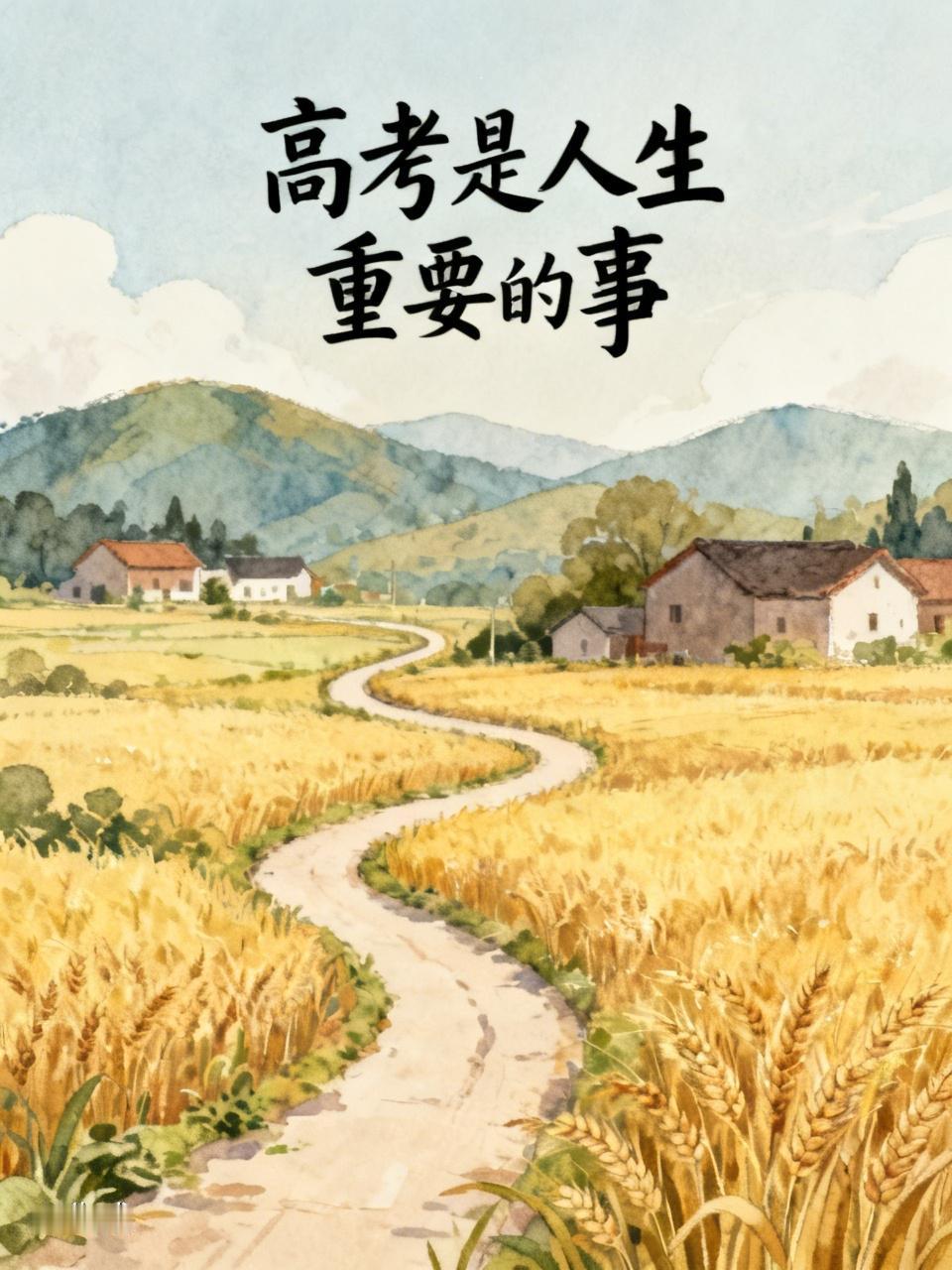 看到有人问高考是不是人生最重要的事，我想说：是。

我是60后，出生在安徽农村。