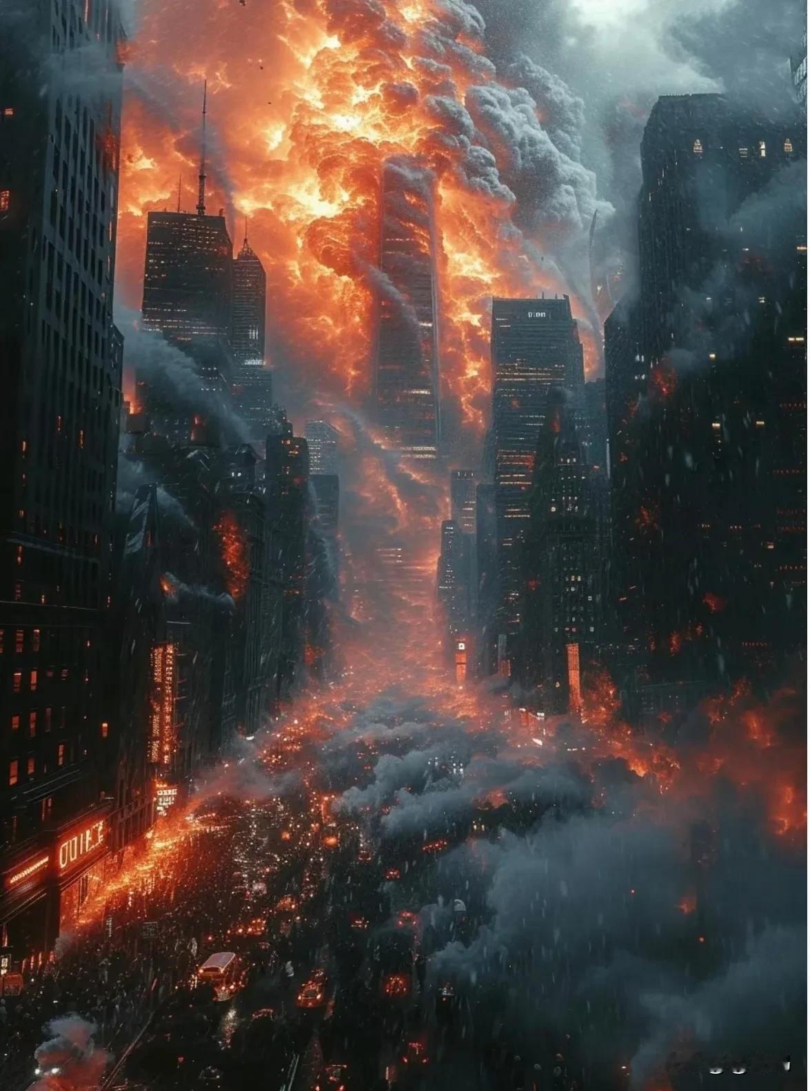 核武器威力巨大，爆炸那一下，城市瞬间就没了，好多人会丢了性命，家也没了。
 
之