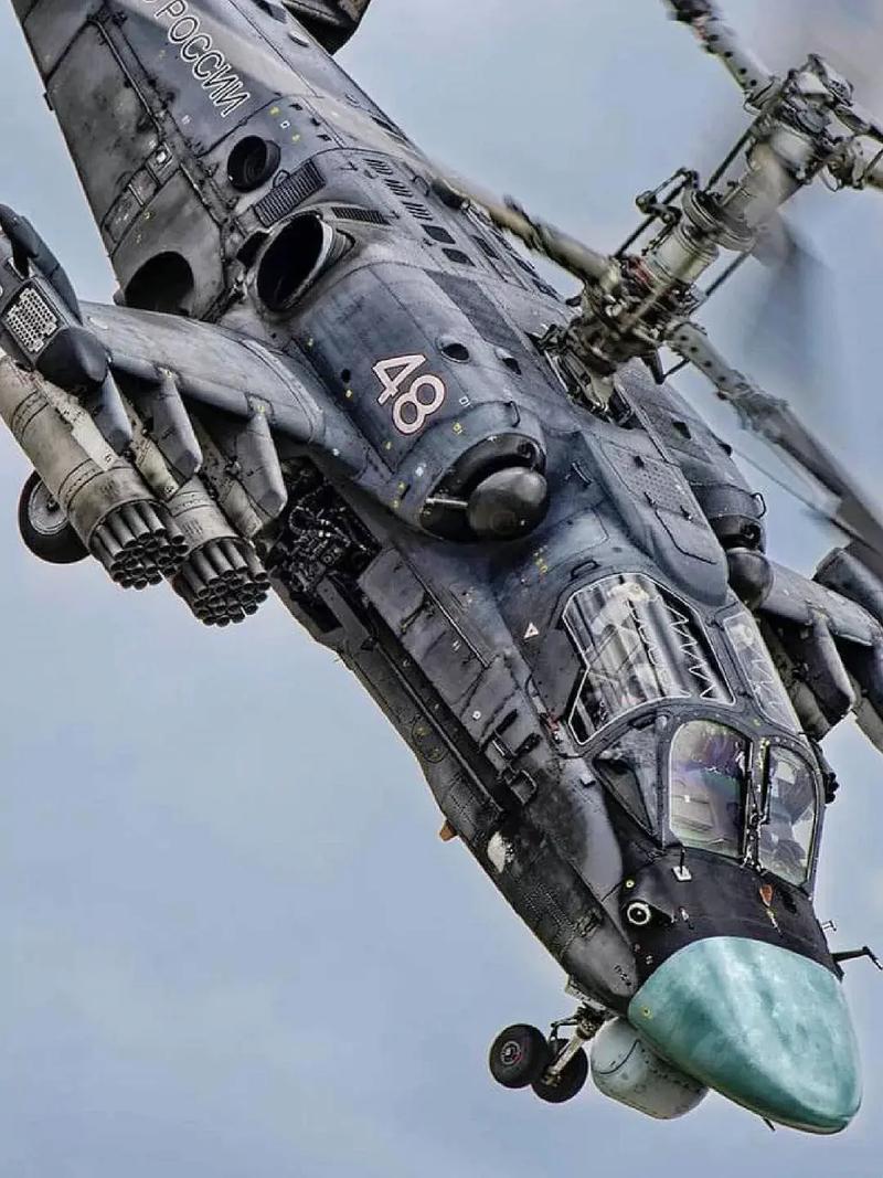 卡-52短吻鳄直升机🚁  图集