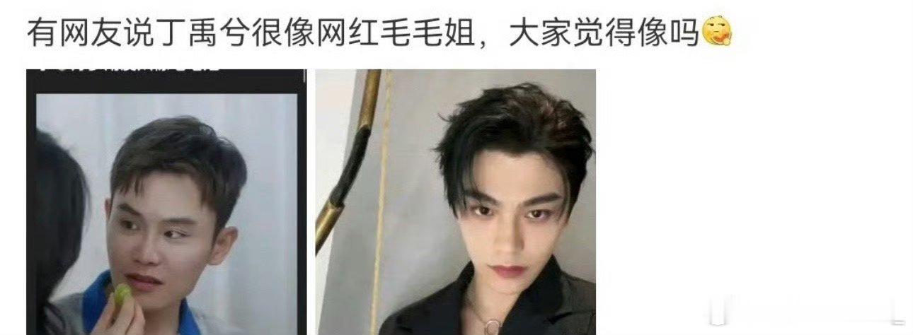 #丁禹兮 毛毛姐#这是干嘛呀？这是干嘛？人家最近的剧正播着呢，演技那么好进步这么
