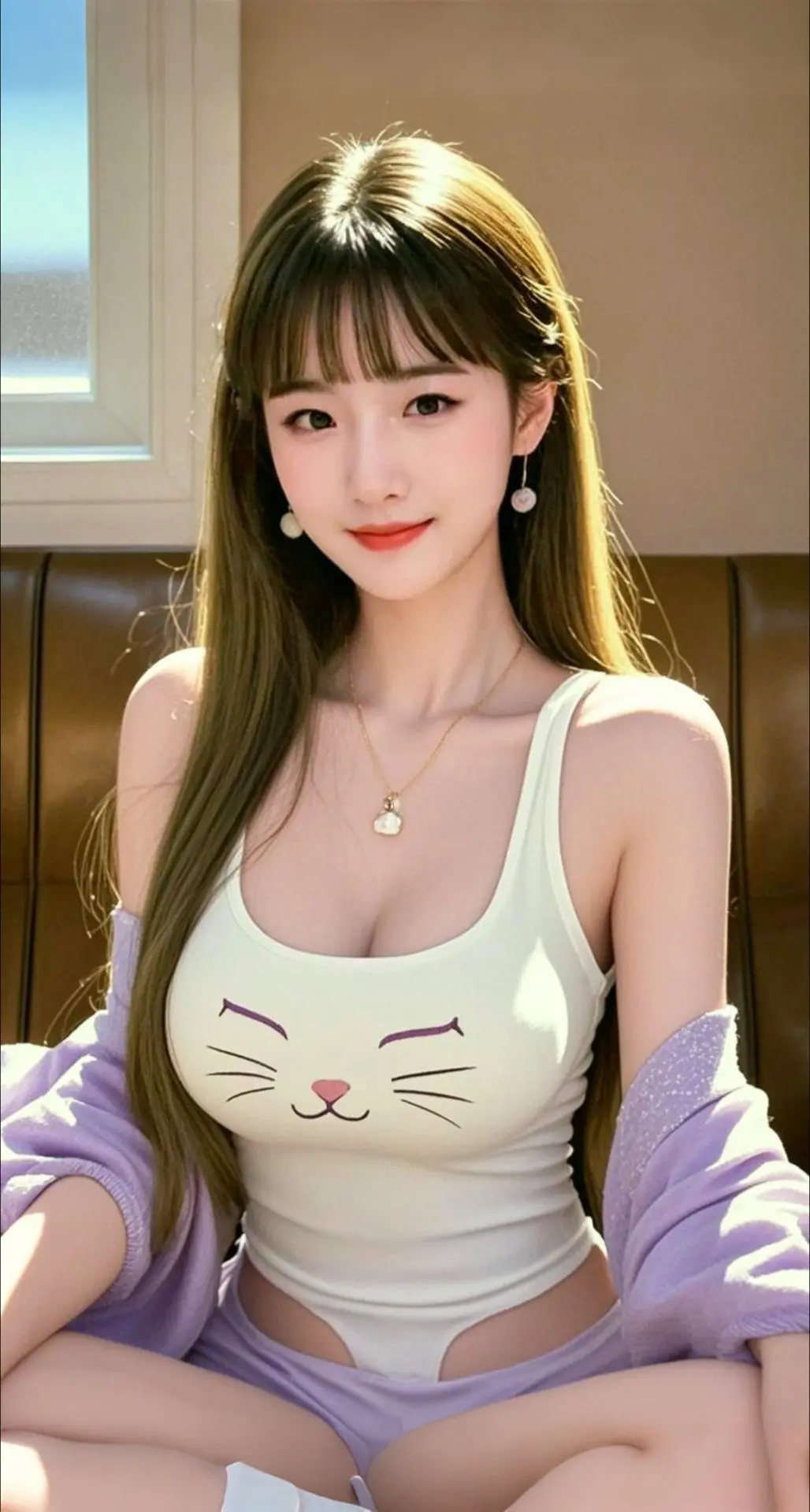 AI扩图 AI优雅丽影