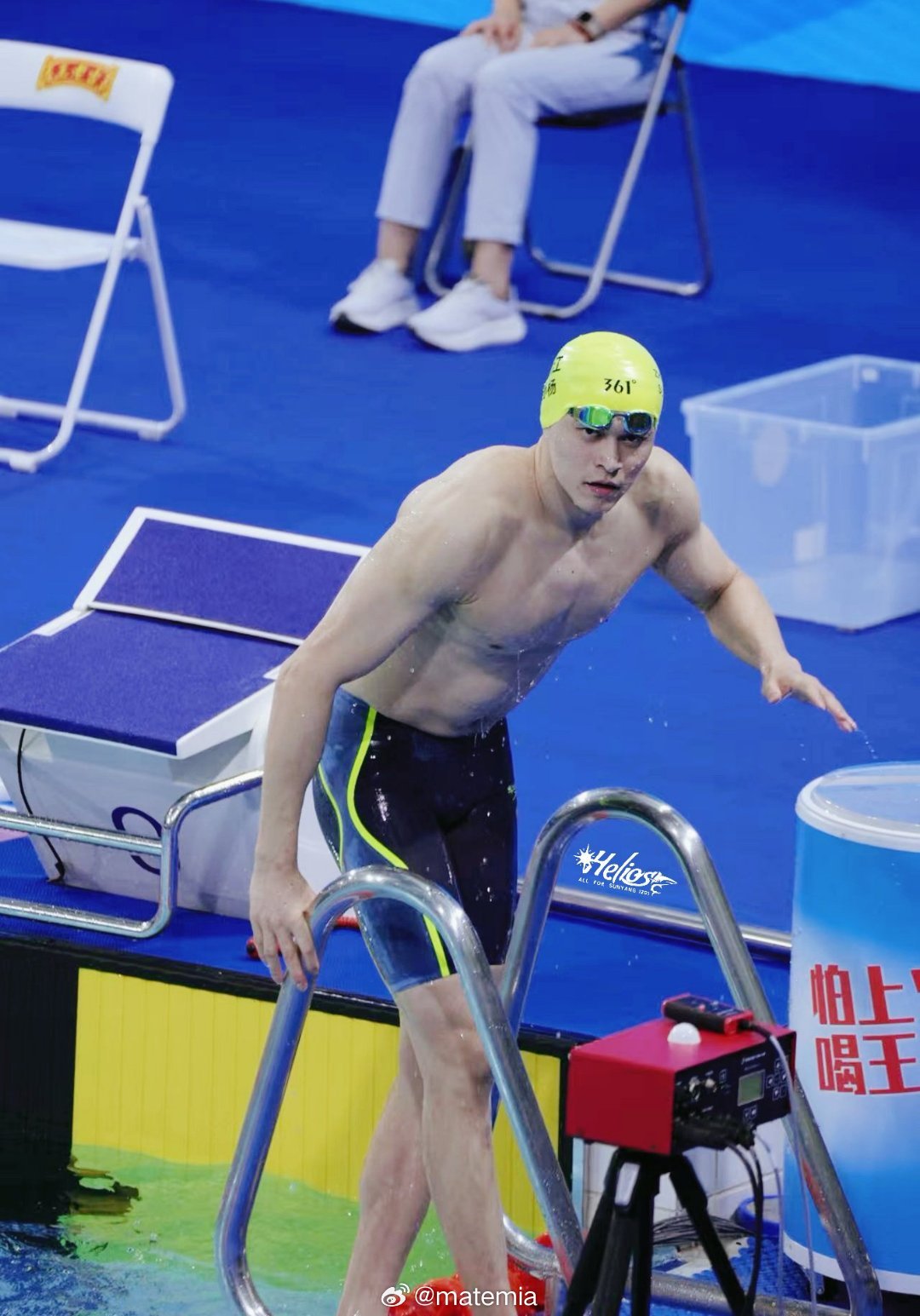 全运会孙杨今晚出战两项决赛 孙杨和其他选手之间的年龄差距，90后老将的拼搏。 ​