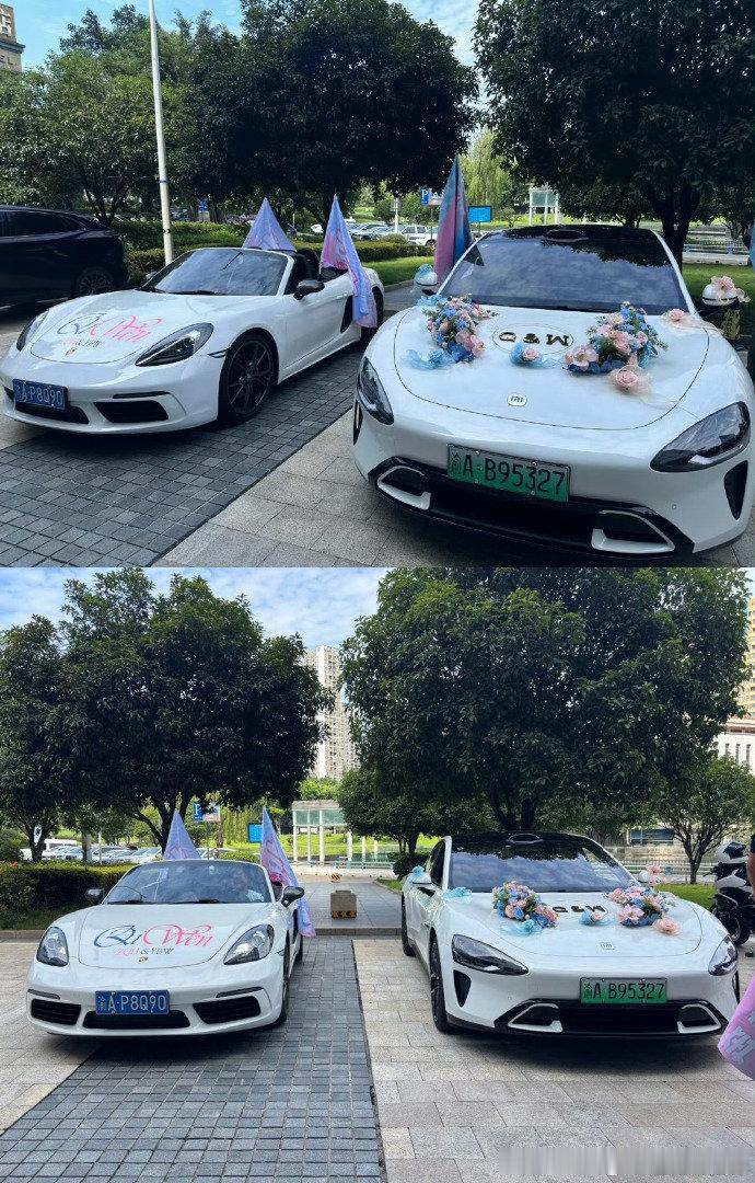 太震撼！TF 家族四代首个车队应援启动，左奇函杨博文的名字在车队中亮眼夺目，每辆