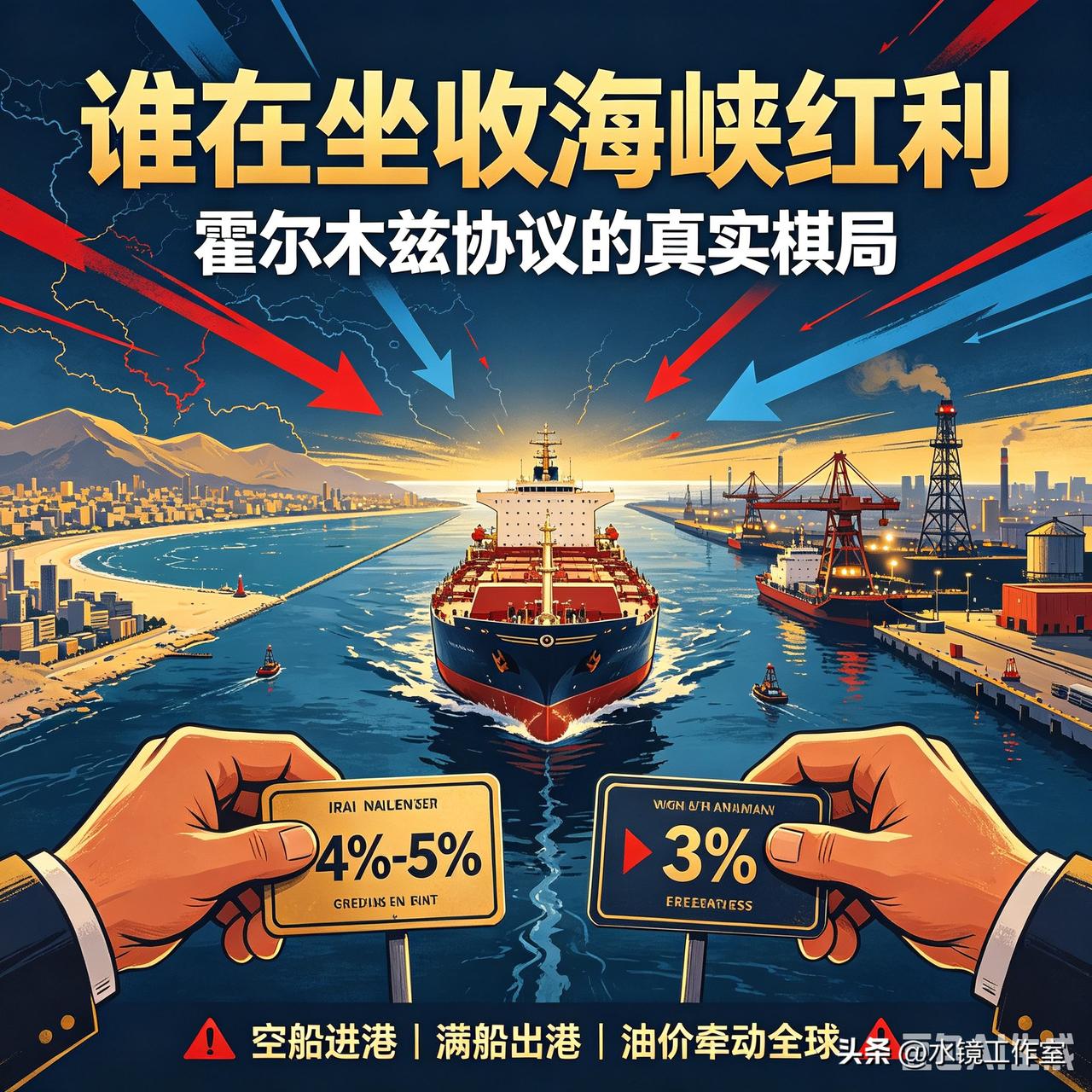 霍尔木兹海峡大局彻底变天！这份看似吃亏的协议，全是深层博弈🤯
 
最近中东最炸