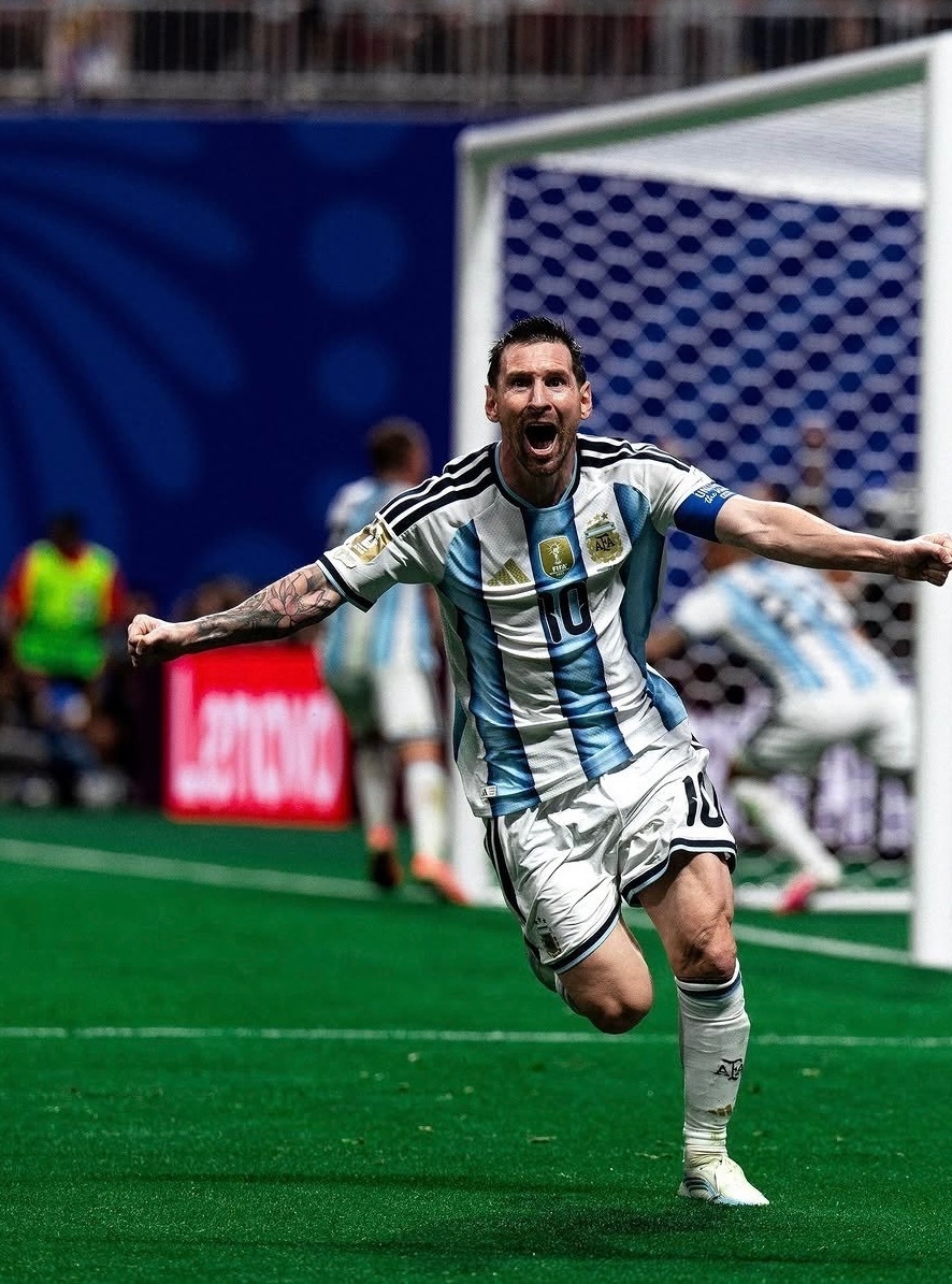 1st Argentina goal.         Last Argenti