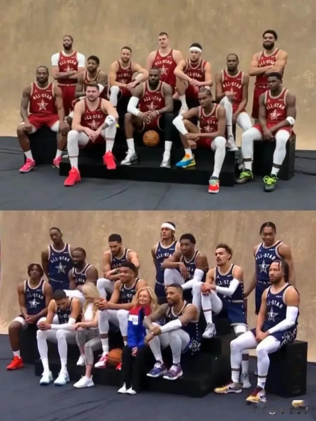 实话实说:NBA西部明星186-211东部明星创在3个不得不承认第一:

1、东