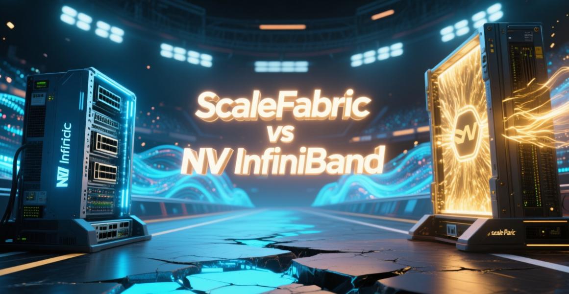 scaleFabric vs NV InfiniBand：差距在缩小，反超靠什么